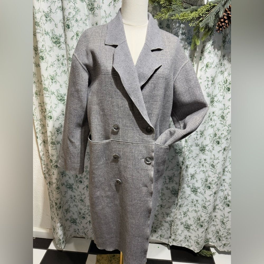 Trina Turk coat grey